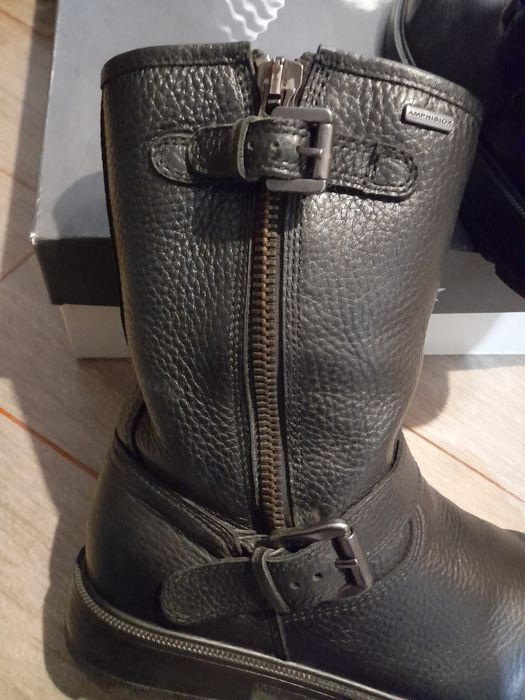 Шкіряні ботінки сапоги Geox Respira gore-tex