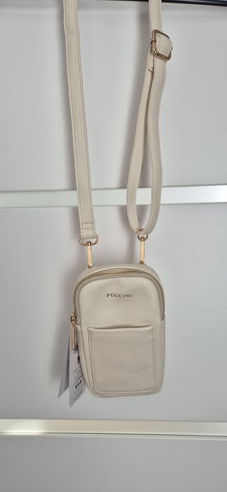 Mala Beżowa torebka  Puccini