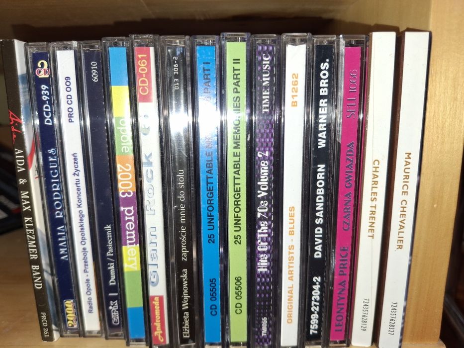 Płyty CD z nagrania oryginalne