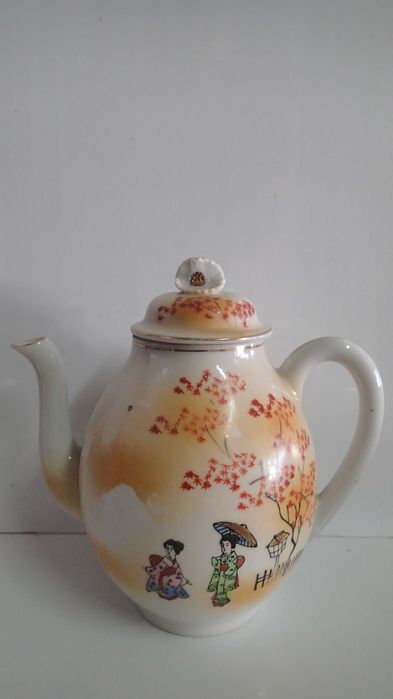 Serviço de chá antigo em Porcelana Japonesa