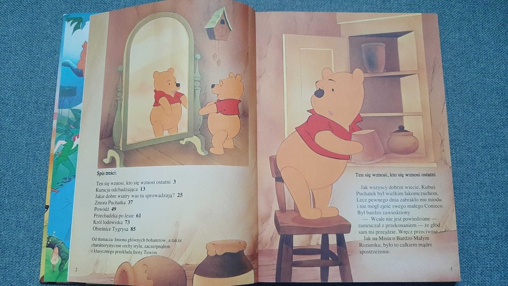 Przygody Kubusia Puchatka Walt Disney Kubuś Puchatek Wyd. Egmont A4