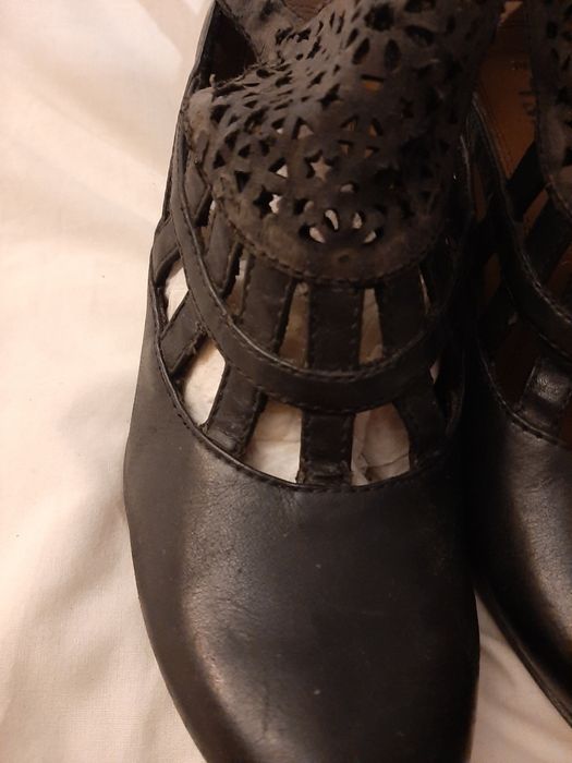 pantofelki damskie, czarne, Tamaris