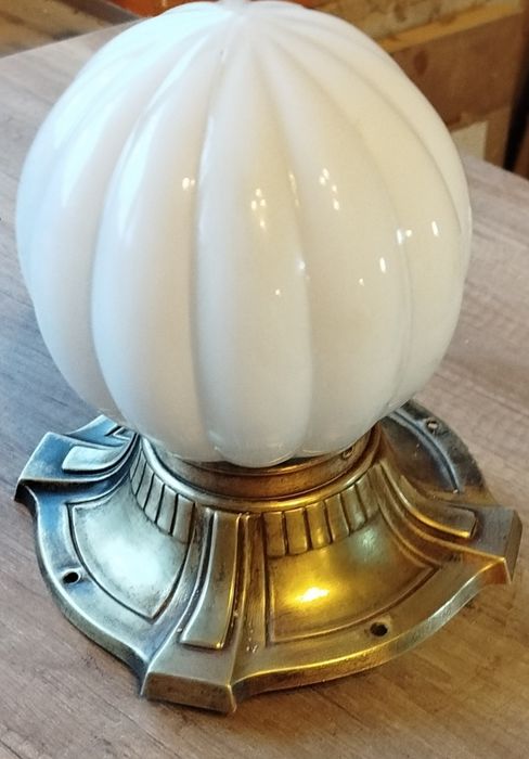 Plafon stara lampa sufitowa Art Deco