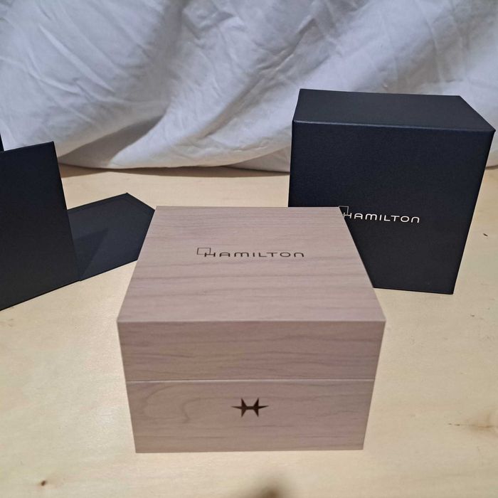 Caixa Hamilton para Relógio como Nova sem relógio
