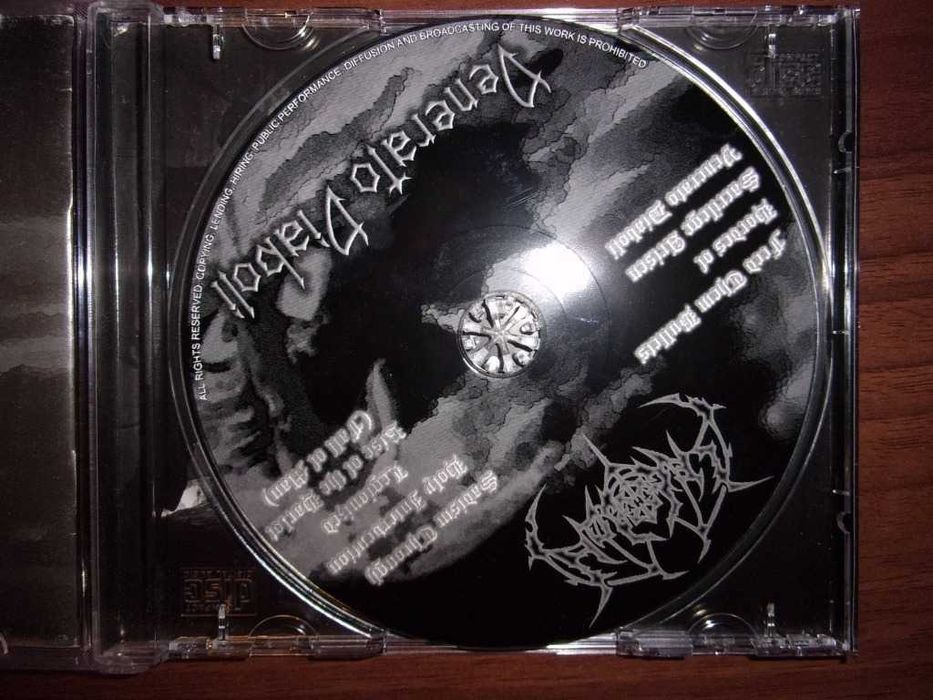 Thy Legion - Venerato Diaboli 1st press Not On Label Self-released