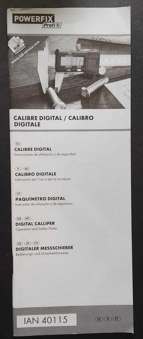 Paquimetro Digital, novo