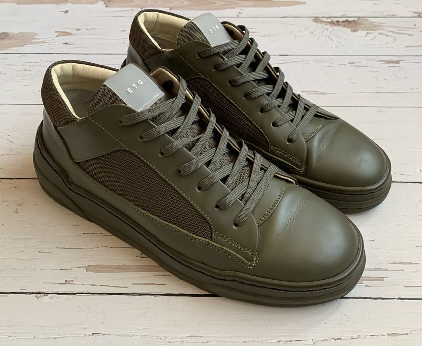 Męskie Skórzane Sneakersy ETQ Amsterdam 43 Unikat Idealne Nowe