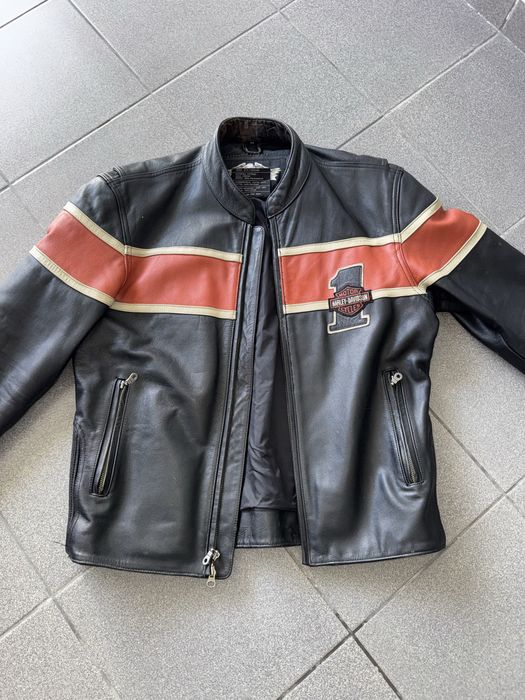 Casaco pele Harley Davidson