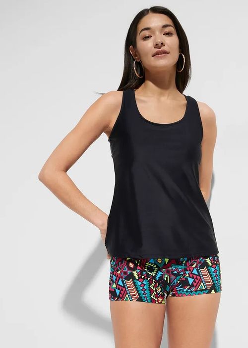 B.P.C top tankini kąpielowy czarny ^38