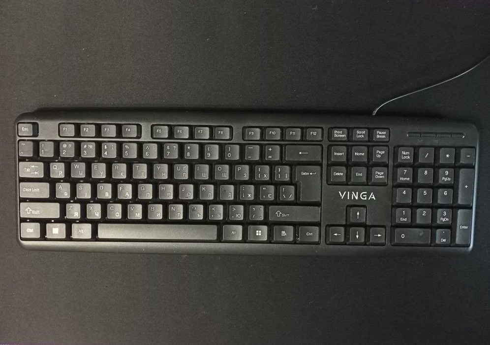 Мембранна клавіатура VINGA | Клавиатура мембранная