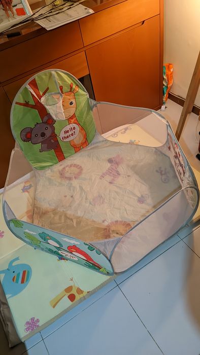 Piscinas de bolas dobrável