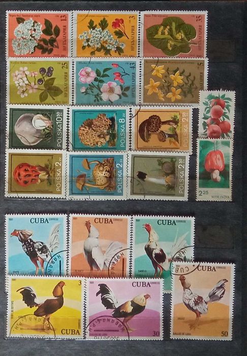 Альбом с марками разной тематики. Часть 2