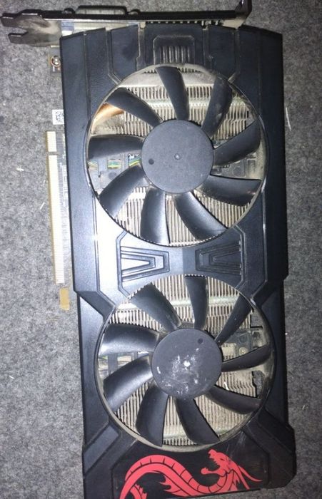 RX 470 на 4 GB відео пам'яті  стан робоча