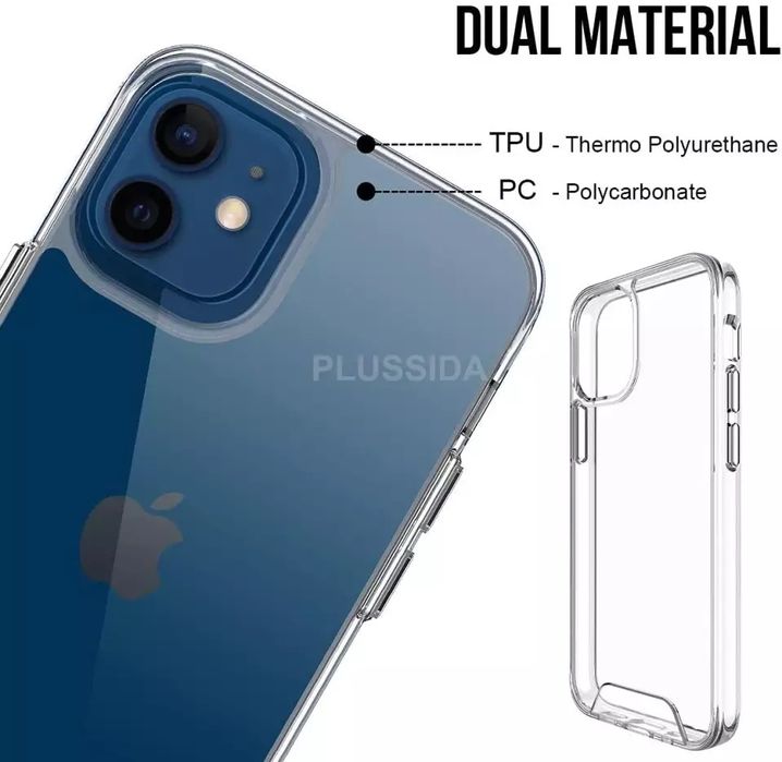 Capa Anti-xock P/ iPhone 13 Mini / 13 Pró / 14 Pró / 13 Pró Max / 15