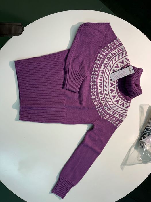 Golf dziewczęcy zimowy