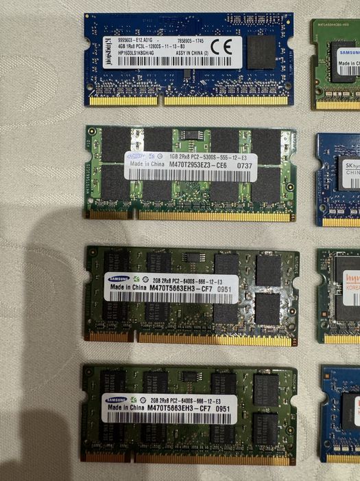 Pamieci ram do laptopa