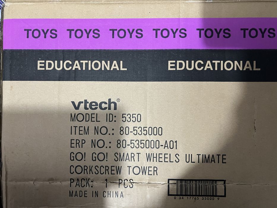 Іграшка дитяча Трек для машинок VTech Go! Go! з машинками, траса
