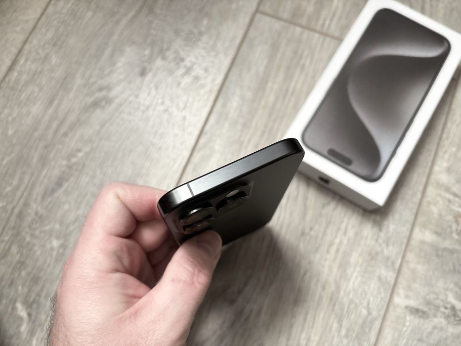 iPhone 15 Pro 128gb Black Titanium