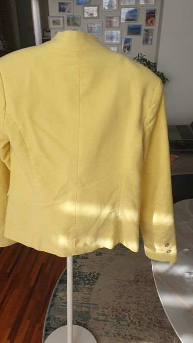 Marynarka żakiet  żółta