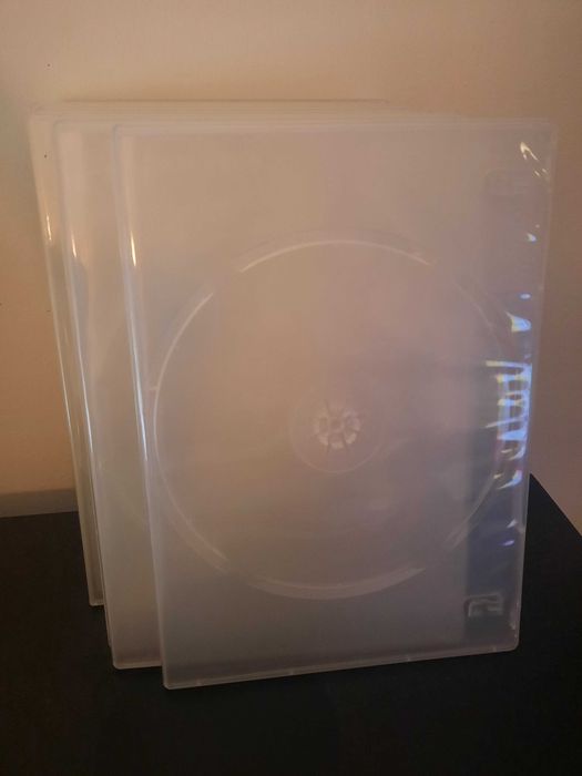 Caixas para guardar CD/DVD