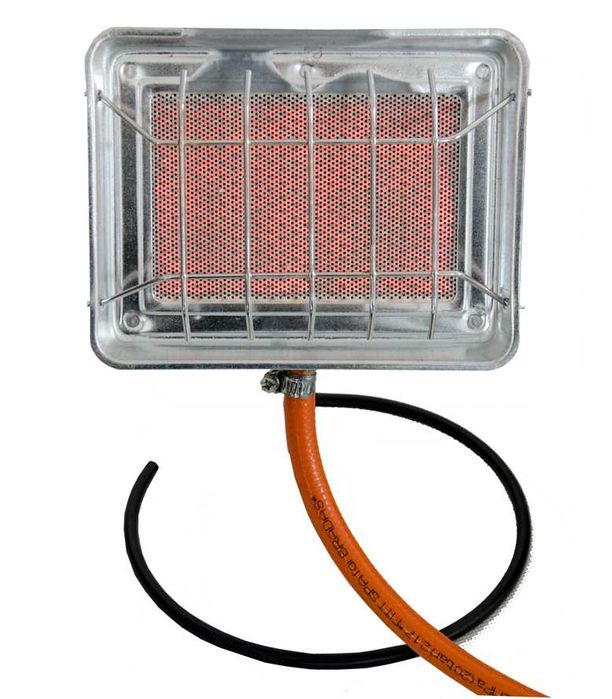 Promiennik gazowy 1,3 kW mały grzejnik