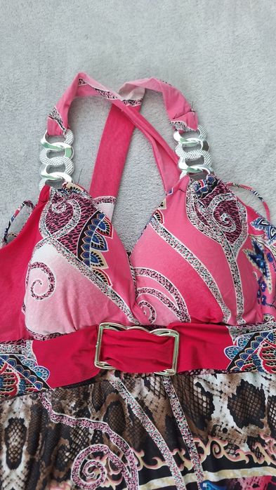 Sukienka mini kolorowa