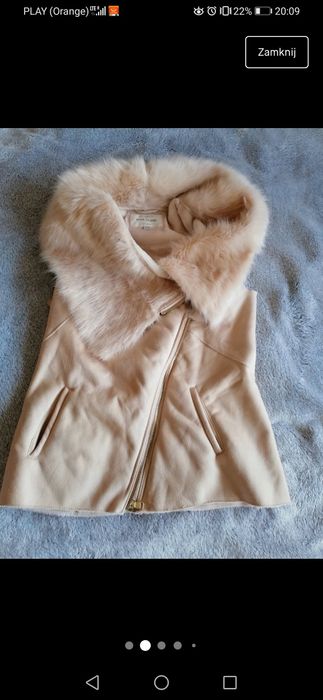 Kamizelka z futerkiem