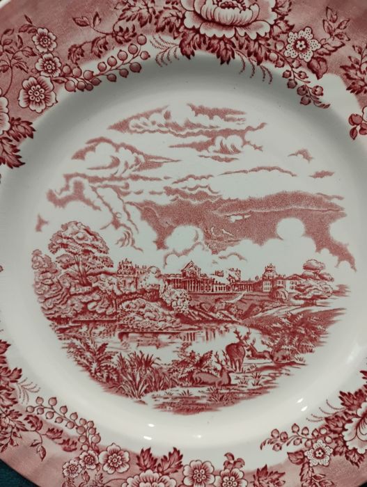 Prato decorativo rosa Barratts