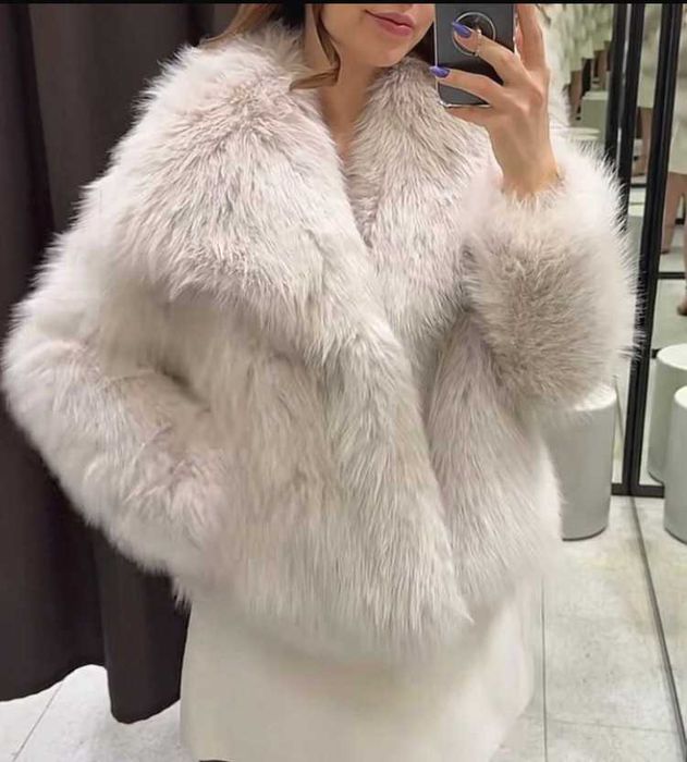 Zara Futro sztuczne S