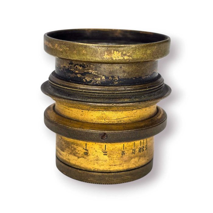 Lente Fotográfica Antiga Blokard Beck Symmetrical – Thornton Pickard