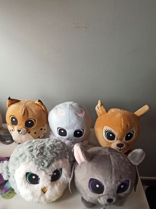 Pack Todos os 20 Peluches Pingo Doce Coleção Bosque e Mar