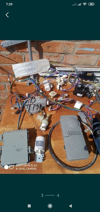 Посудомоечная машина в разобранном виде ВЕКО