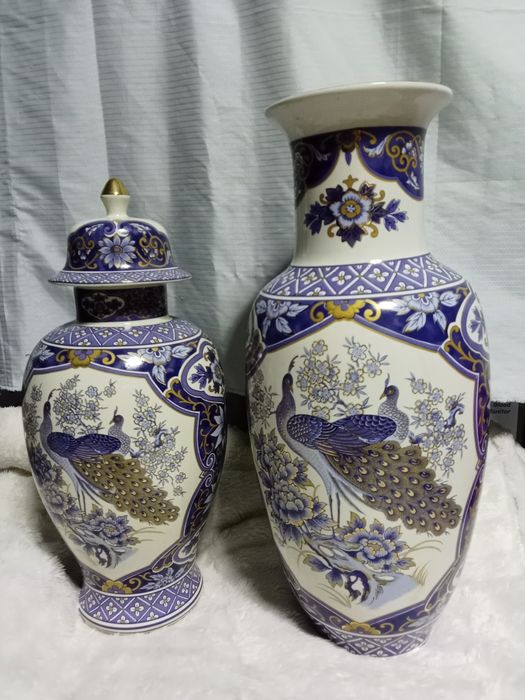 Jarra e pote decorativos marca Panda