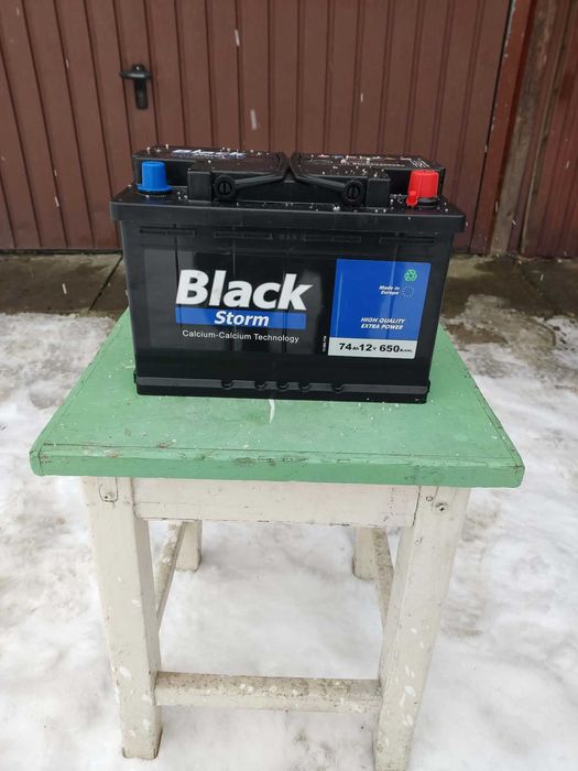 Sprzedam nowy akumulator Black Storm 74Ah 12V