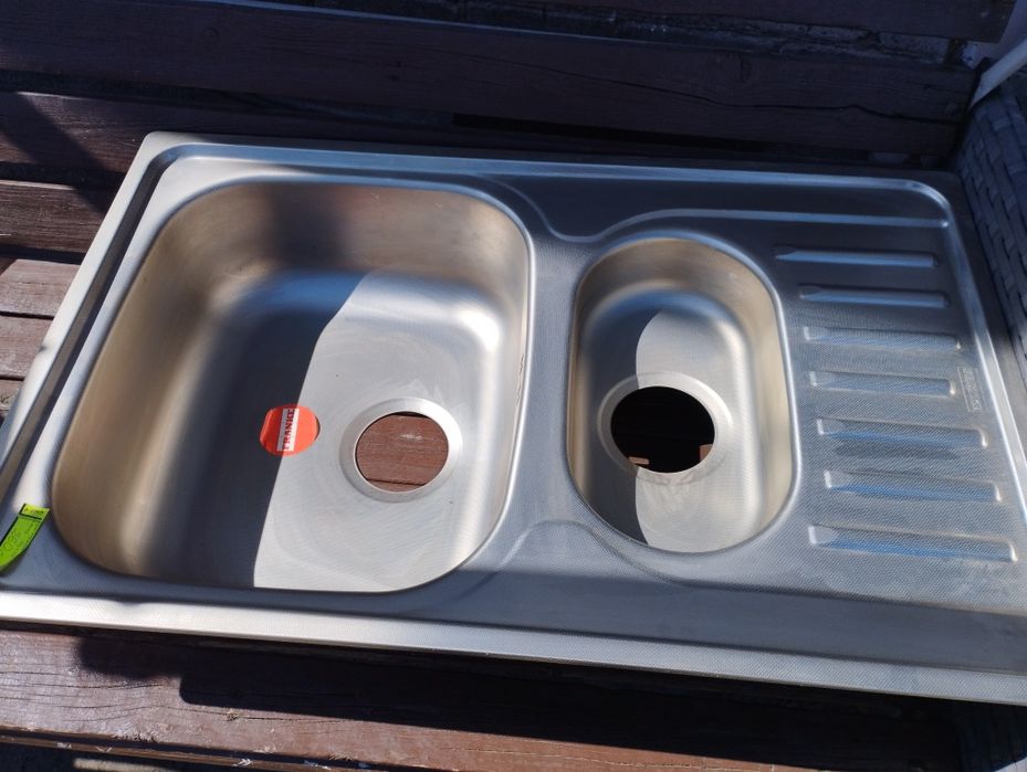 Zlewozmywak kuchenny wpuszczany w blat TANIO NOWY