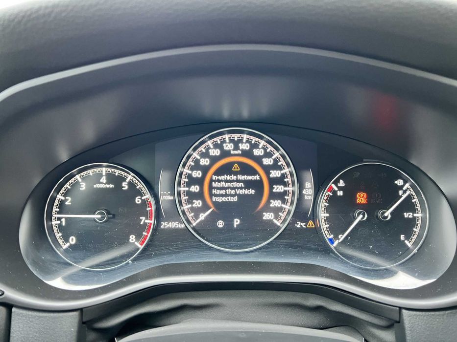 mazda ремонт помилки In-vechicle Network Malfunction