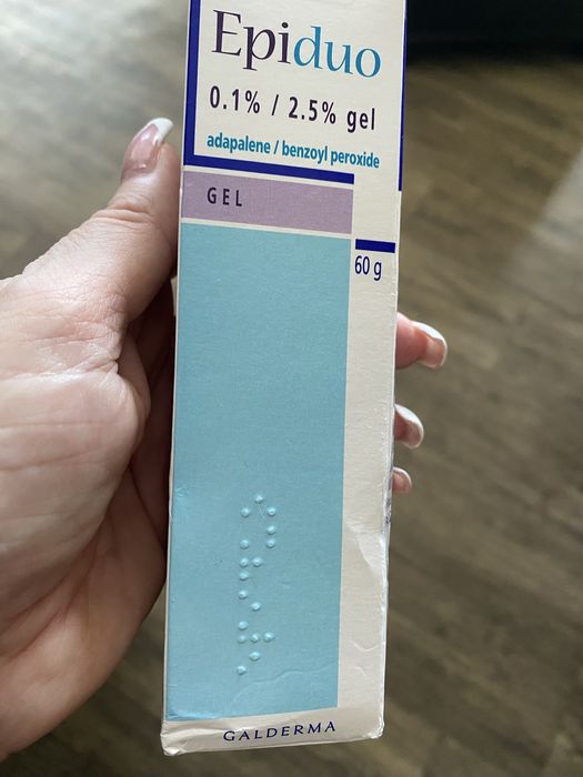 Крем Efesel (Epiduo) новий 60 мл до 01/2027