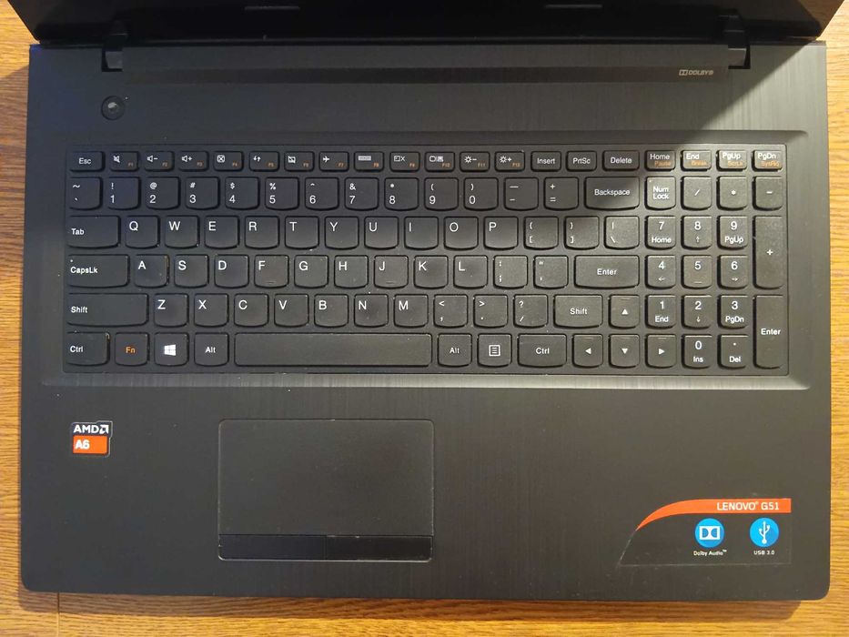 Laptop Lenovo G51-35, 15.6", AMD A6-7310, 4GB RAM, 128GB SSD