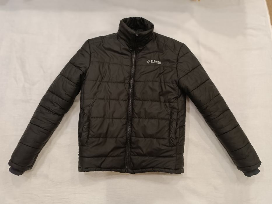 Куртка осіння Columbia M чорна тепла зима