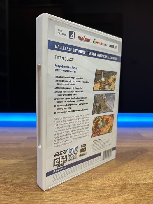 Titan Quest (PC PL 2006) DVD BOX polskie wydanie eXtra Klasyka