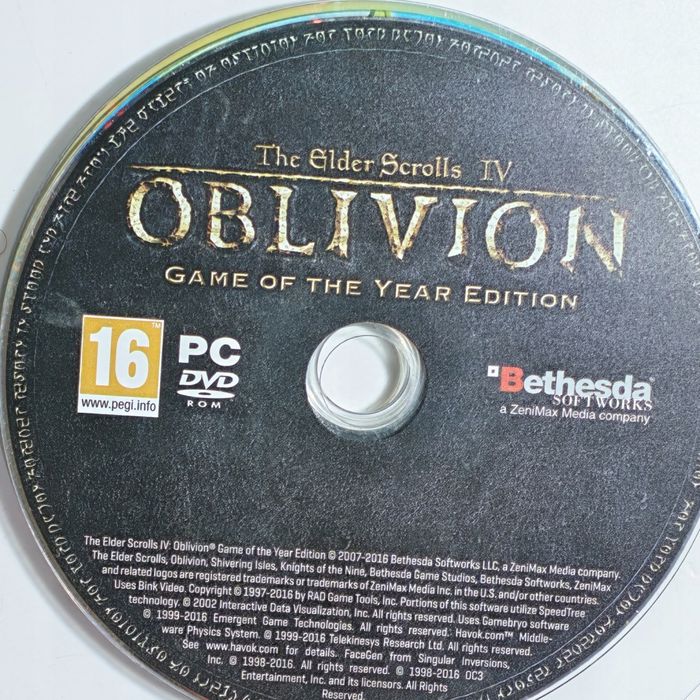 Gra PC - The Elder Scrolls IV: Oblivion Game of the Year Edition