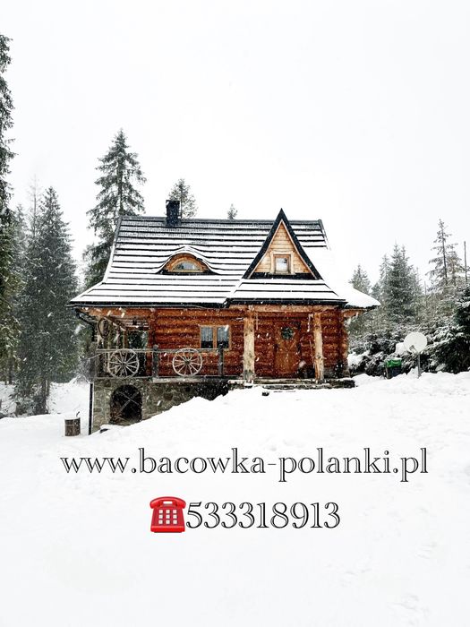 Wolny Weekend.  Ferie Domek z Balią i kominkiem