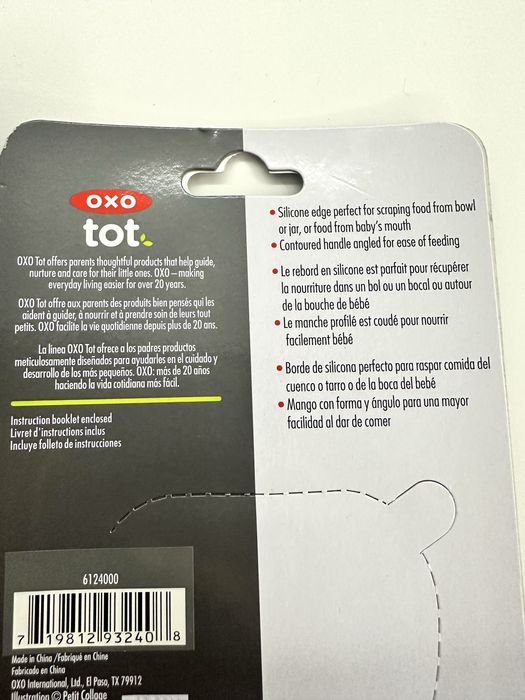 Prato e Colheres de Bebé Oxo Tot