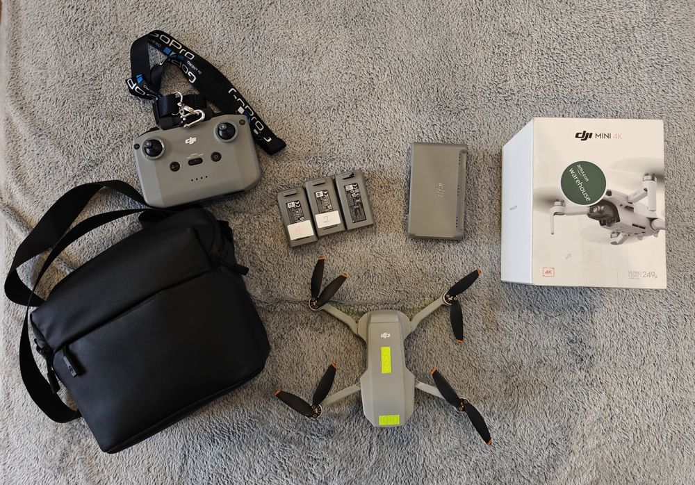 Dron DJI Mini 4K Fly More Combo Full Zestaw dużo akcesoriów