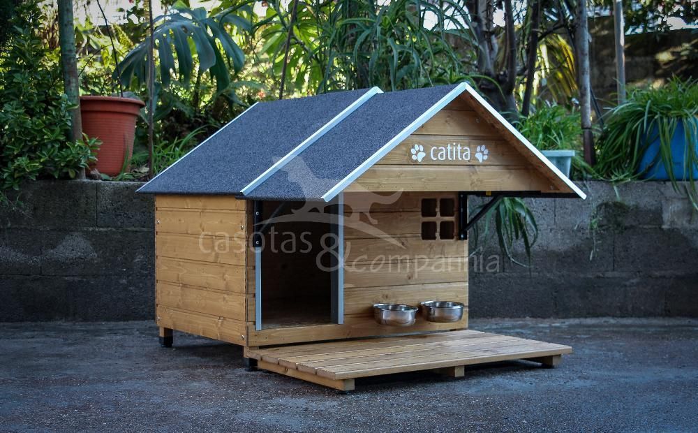Casotas&Companhia! - Casota em Madeira Mod. Zeus M Plus Lite