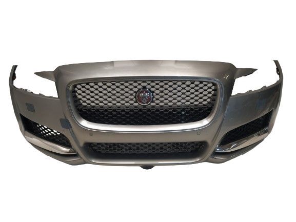 JAGUAR XF X260 ZDERZAK PRZÓD PRZEDNI KOMPLETNY 4XPDC SPRYSKIWACZE GRILL ATRAPA CHŁODNICY ZNACZEK WIĄZKA ORYGINAŁ