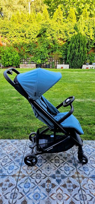 Easywalker Miley 2 Wózek Spacerowy z torbą transportową blue niebieski