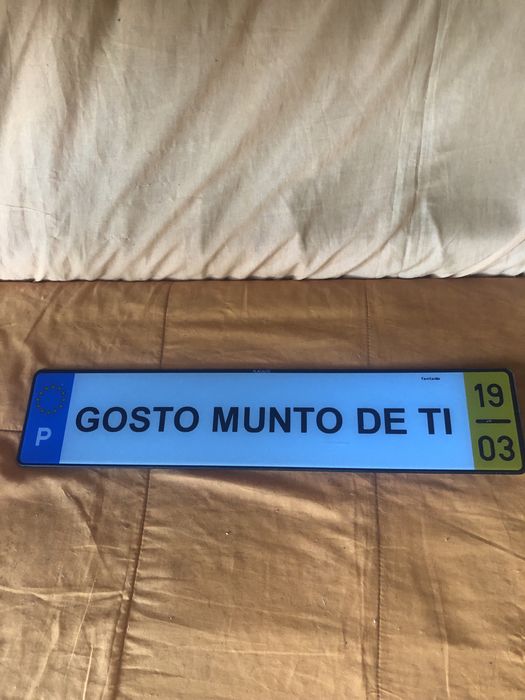 Matricula personalizada