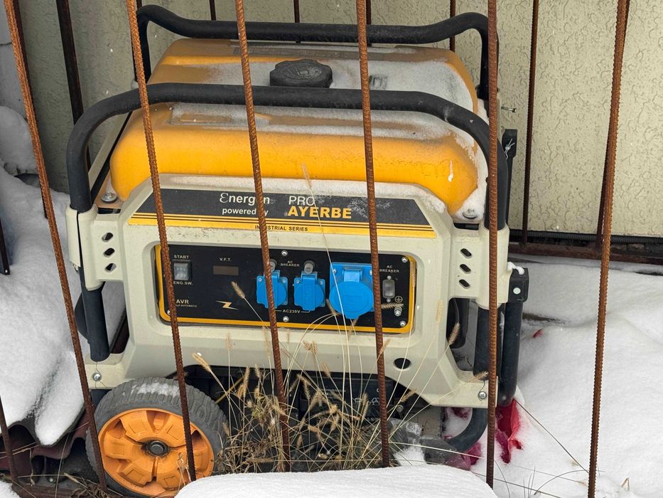 Бензиновий генератор AYERBE Energen PRO 6600E A/E (м. Тернопіль)