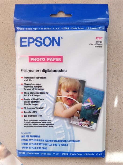 Papel Fotografia Epson